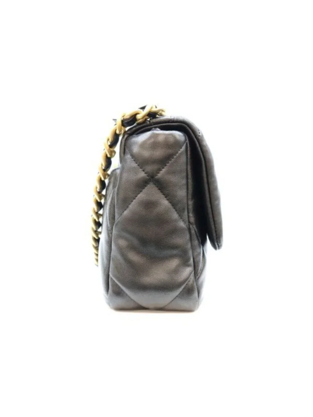 Chanel Black Lamb 19 Small Shoulder